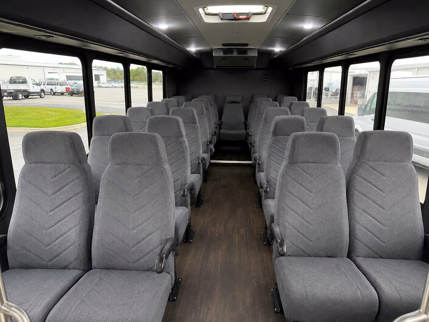 20 passenger minibus inside
