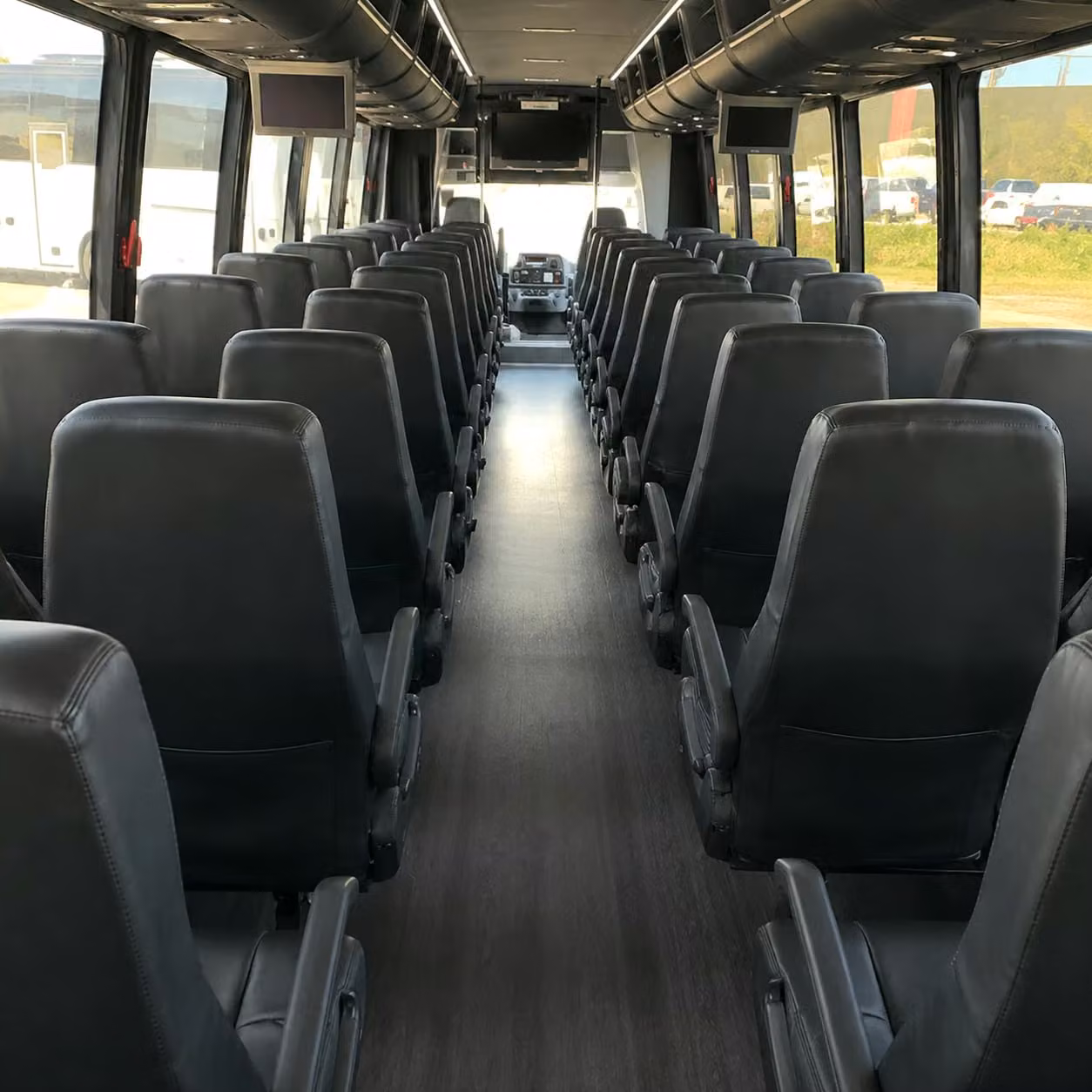 35 passenger minibus interior
