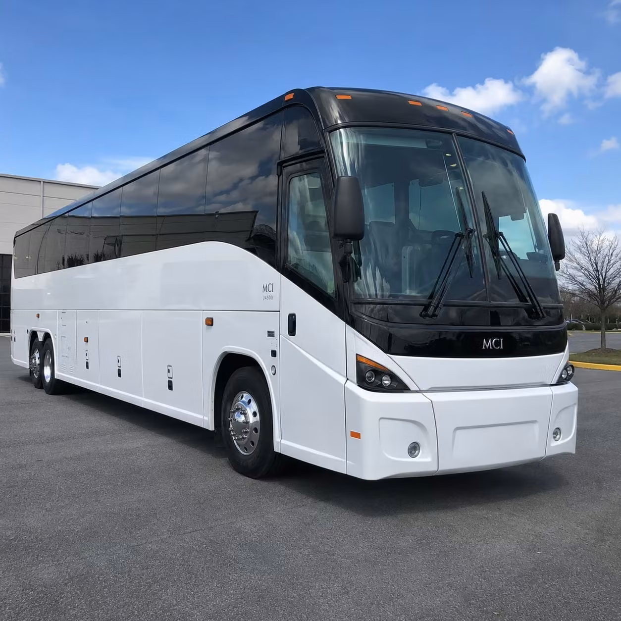 ogden charter bus rental exterior