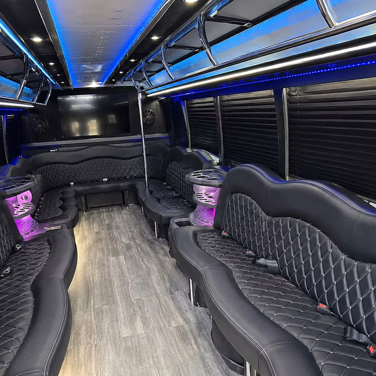 party bus interior