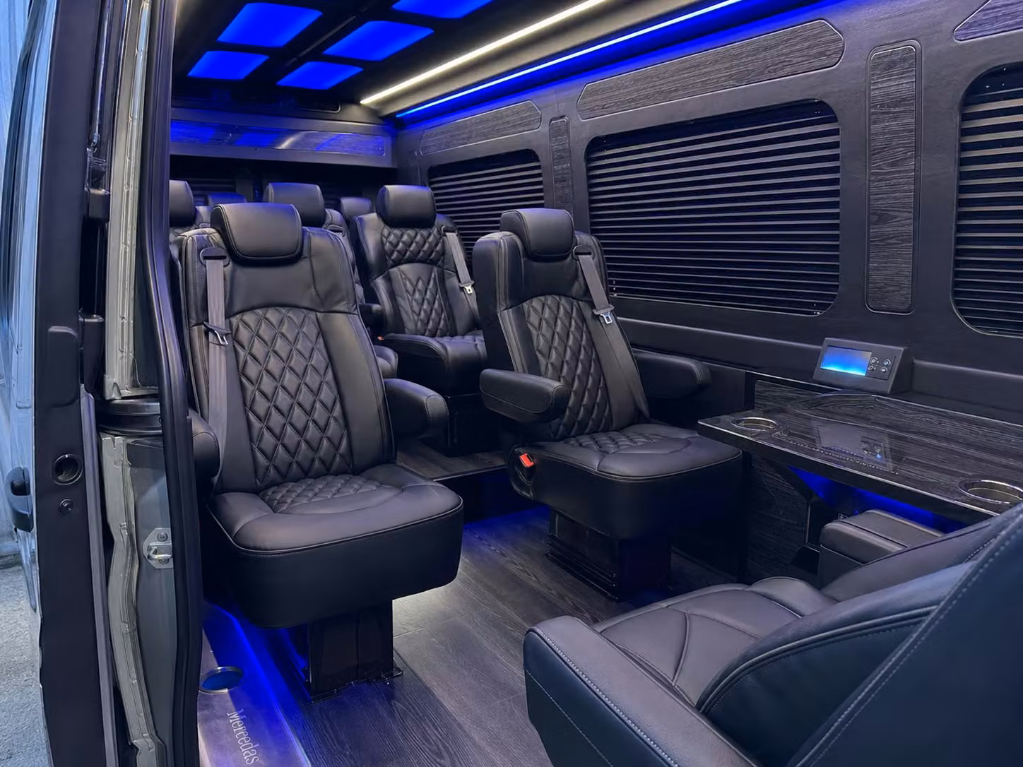 sprinter van transportation for groups and events across ogden