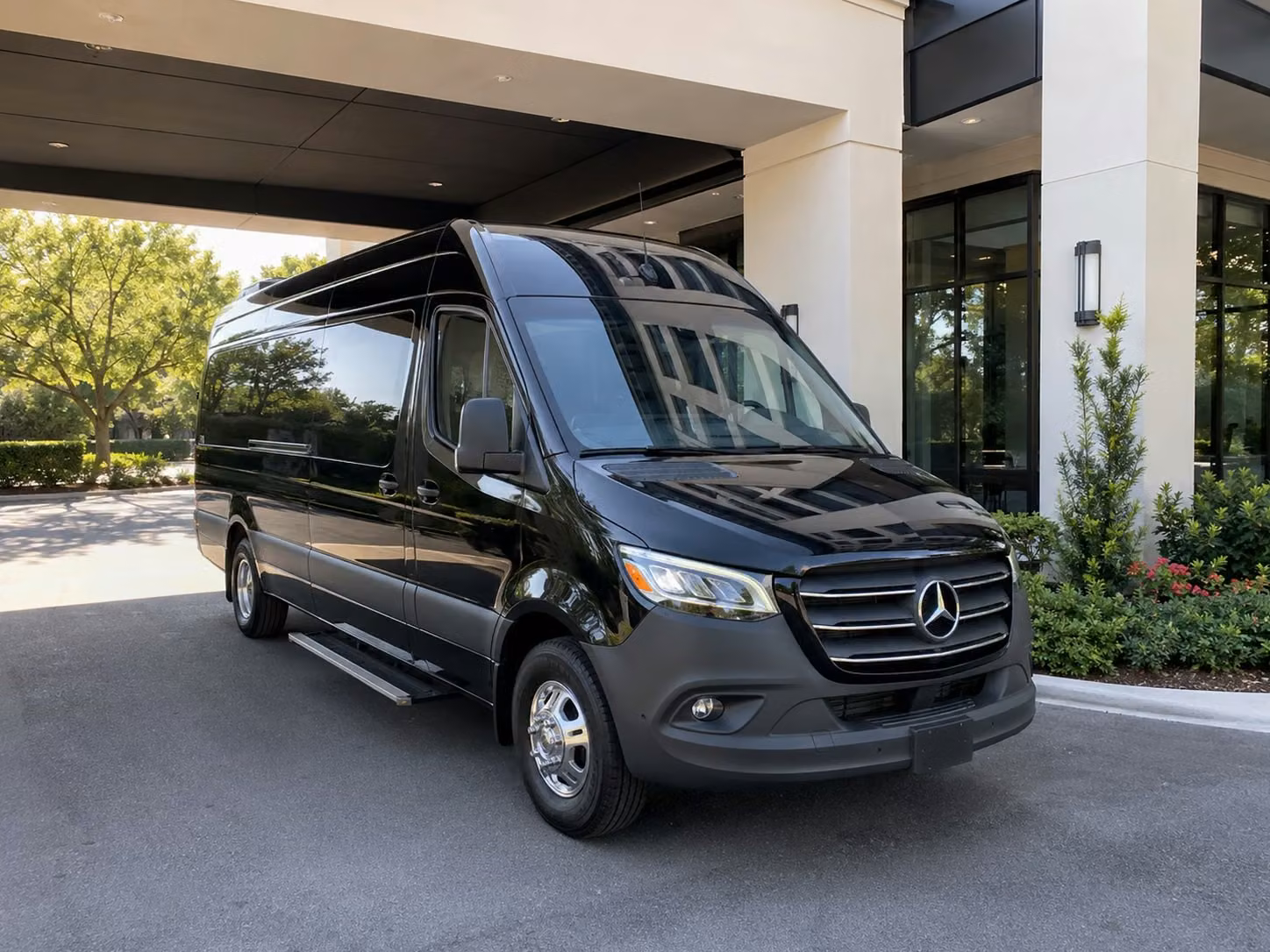 sprinter van with driver